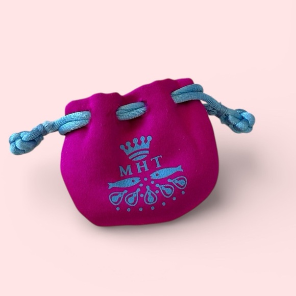 Marie-Helene de Taillac Pink Tourmaline & 22k Gold earrings. - Picture 2 of 4